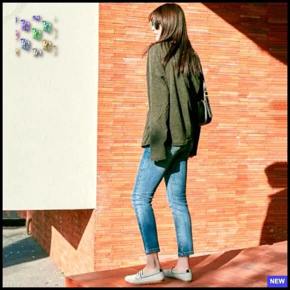 Knit Loafers Slip On Walking Shoes Comfortable Dressy Casual Work Flats - Picture 3 of 7